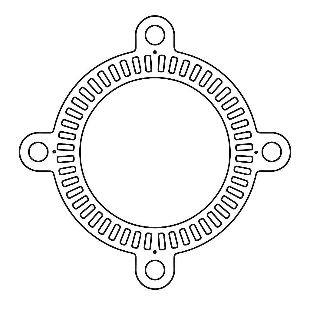 Couronne capteur ABS arrière - OEM